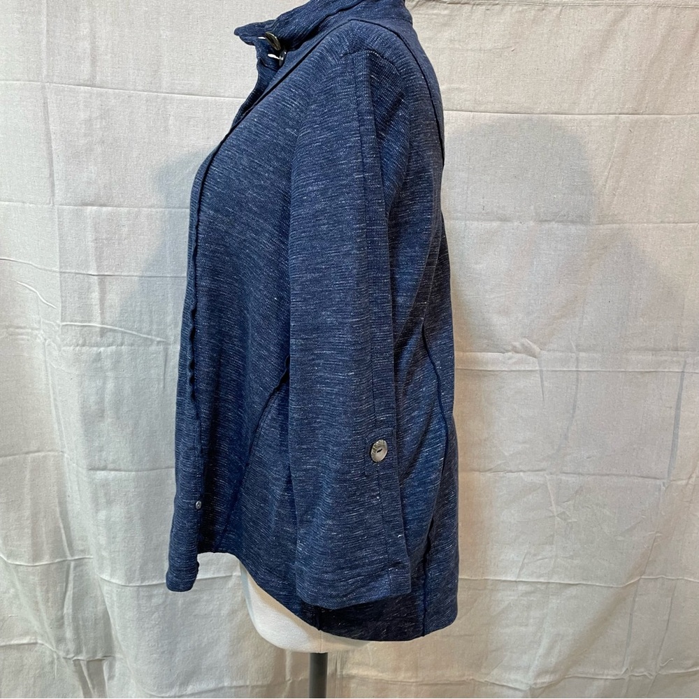 Neon Buddha Blue Button Jacket - image 5